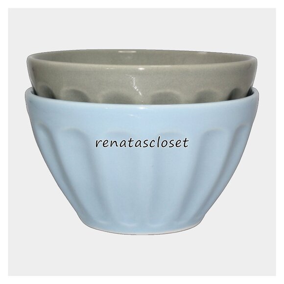 Pier 1 Imports 2-pc Mini Ceramic Prep Bowl NWT/NIB - Picture 5 of 13